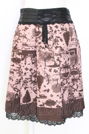 画像: axes femme / 10thスカート M ピンク T-25-12-25-021-AX-SK-SA-ZT