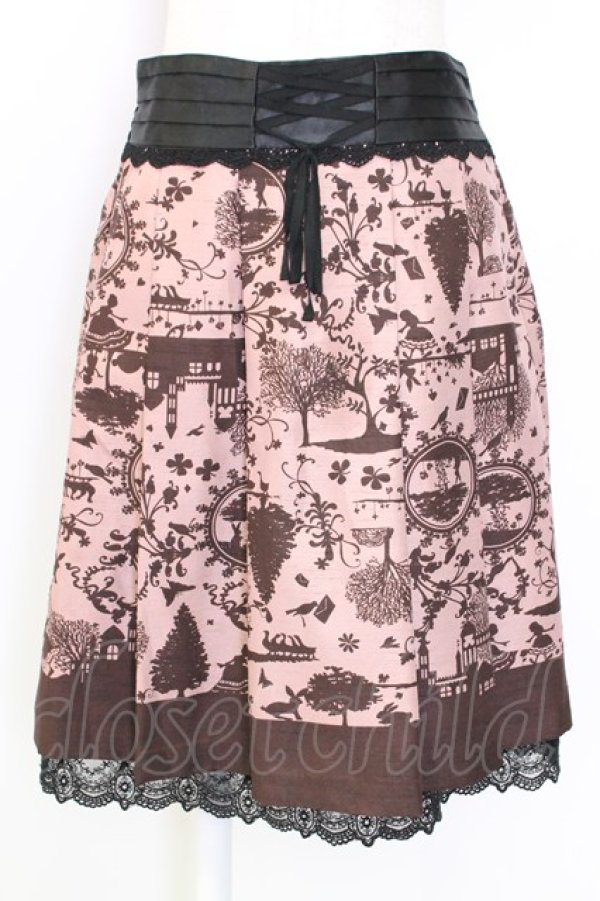 画像1: axes femme / 10thスカート M ピンク T-25-12-25-021-AX-SK-SA-ZT (1)