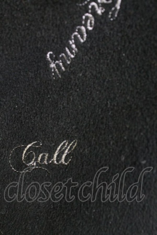 画像6: axes femme / 刺繍&編み上げスカート M ブラック T-25-12-25-029-AX-SK-SA-ZT (6)