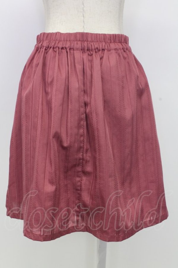 画像2: axes femme / カラミストライプキュロット  ピンク T-25-12-25-033-AX-PA-SA-ZT (2)