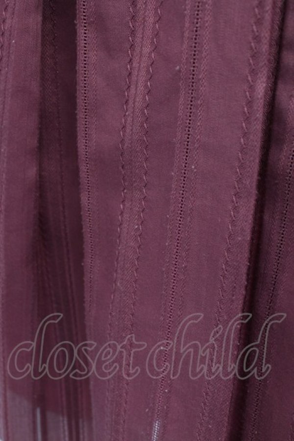 画像4: axes femme / カラミストライプキュロット  ピンク T-25-12-25-033-AX-PA-SA-ZT (4)