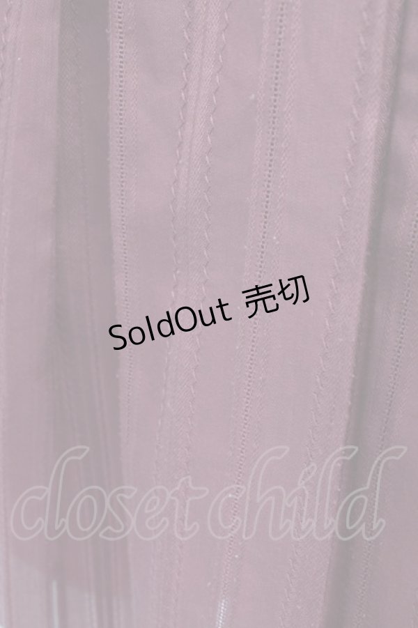 画像4: axes femme / カラミストライプキュロット  ピンク T-25-12-25-033-AX-PA-SA-ZT (4)