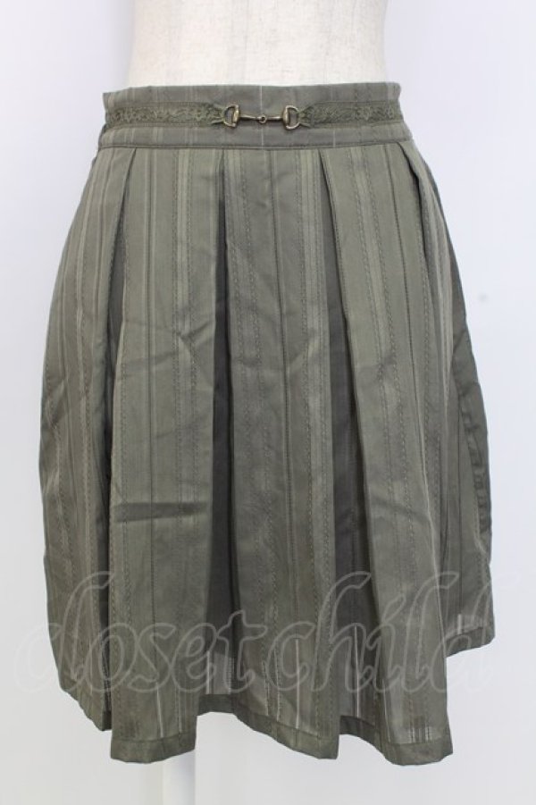 画像1: axes femme / カラミストライプキュロット  カーキ T-25-12-25-034-AX-PA-SA-ZT (1)