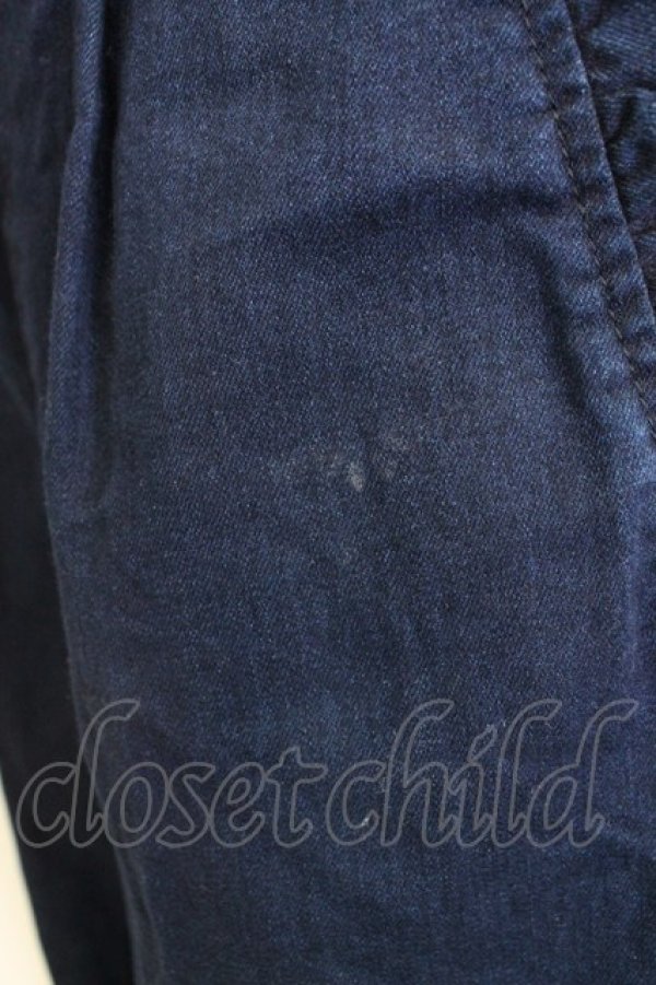 画像5: axes femme / サイドフリルポケットデニムパンツ  青デニム T-25-12-25-035-AX-PA-SA-ZT (5)