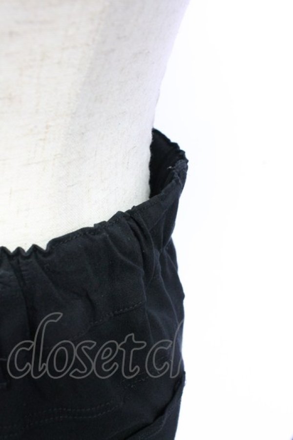 画像5: axes femme / 裾レースストレッチパンツ M 黒 T-25-12-25-036-AX-PA-SA-ZT (5)