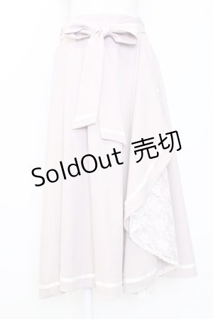 画像: axes femme / ラッフルフリルスカート  ピンク T-25-12-25-018-AX-SK-SA-ZT