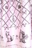 画像5: axes femme POETIQUE / チュール重ねねこ柄スカート M ピンク T-25-12-25-019-AX-SK-SA-ZT (5)