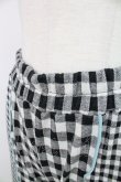 画像3: Candy Stripper / GINGHAM FLARE PANTS 2 ブラック T-25-12-26-026-PU-PA-SA-ZT (3)