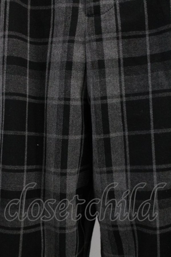 画像3: Candy Stripper / チェックパンツ 2 グレー T-25-12-26-027-PU-PA-SA-ZT (3)