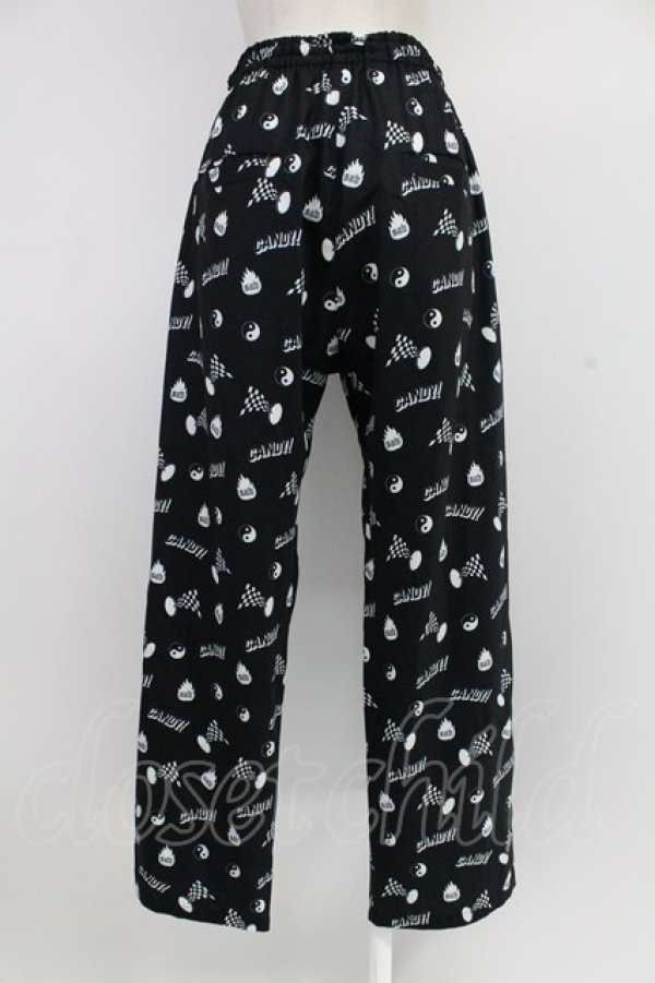 画像2: Candy Stripper / CANDY BAD THING PANTS 2 ブラック T-25-12-26-028-PU-PA-SA-ZT (2)