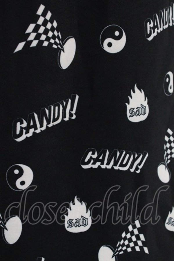 画像3: Candy Stripper / CANDY BAD THING PANTS 2 ブラック T-25-12-26-028-PU-PA-SA-ZT (3)