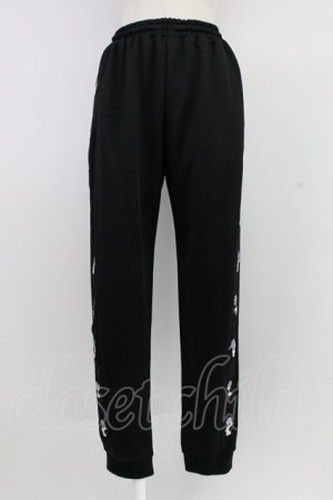 画像: Candy Stripper / SUYA SUYA PANDA JERSEY パンツ 2 ブラック T-25-12-26-029-PU-CO-SA-ZT