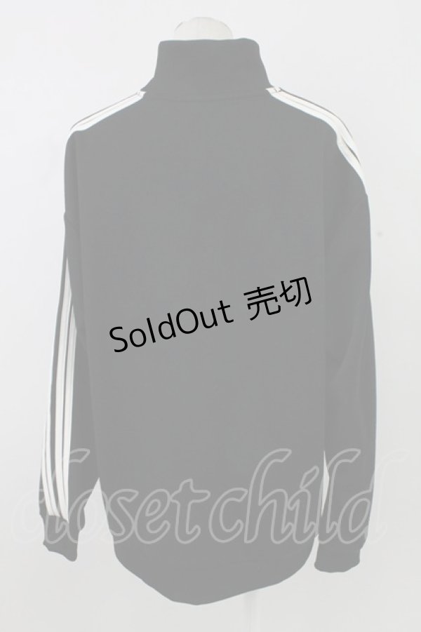 画像2: Candy Stripper / CND CHINA JERSEY BLOUSON 2 ブラック T-25-12-26-032-PU-JA-SA-ZT341 (2)