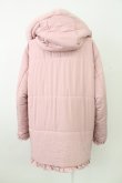 画像2: Ank Rouge / キラキラリボン中綿ブルゾン  ピンク T-25-12-26-034-CA-CO-SA-ZT (2)