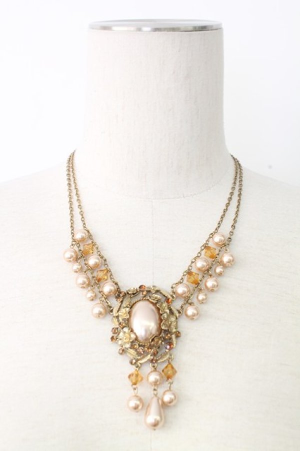 画像2: axes femme / グランドパールネックレス  アワピンク T-25-12-26-039-AX-AC-SA-ZT (2)