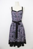 画像1: axes femme POETIQUE / ディズニーヴィランズ/ワンピース M パープル T-25-12-26-011-AX-OP-SA-ZT (1)