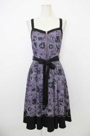 画像: axes femme POETIQUE / ディズニーヴィランズ/ワンピース M パープル T-25-12-26-011-AX-OP-SA-ZT