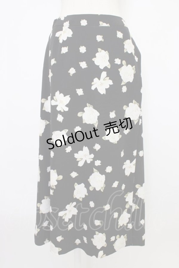 画像1: INGEBORG / くちなしpt.スカート 3(サイズ9号) 黒Ｘ白 T-25-12-26-022-LO-SK-SA-ZT (1)