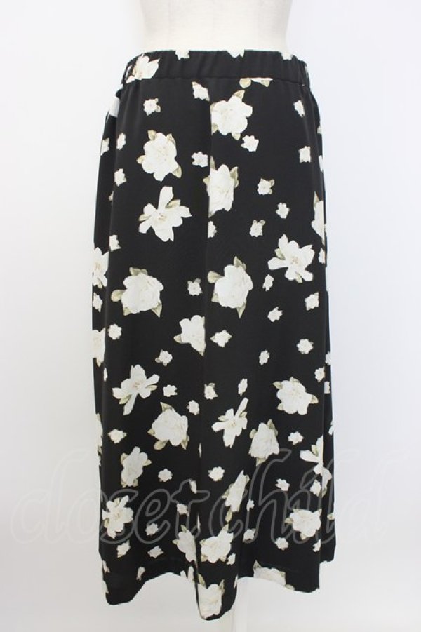 画像2: INGEBORG / くちなしpt.スカート 3(サイズ9号) 黒Ｘ白 T-25-12-26-022-LO-SK-SA-ZT (2)