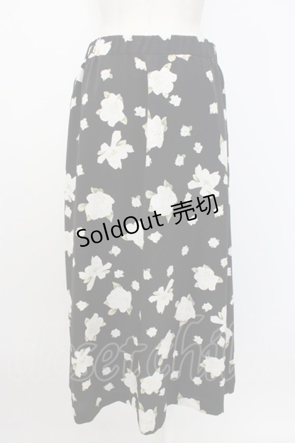 画像2: INGEBORG / くちなしpt.スカート 3(サイズ9号) 黒Ｘ白 T-25-12-26-022-LO-SK-SA-ZT (2)