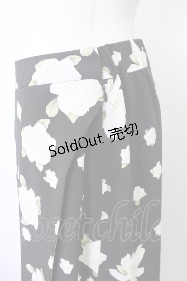 画像3: INGEBORG / くちなしpt.スカート 3(サイズ9号) 黒Ｘ白 T-25-12-26-022-LO-SK-SA-ZT (3)