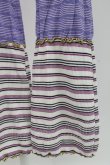 画像4: Candy Stripper / CANDY JOIN UP BORDER FLARE PANTS 2 パープル T-25-12-26-024-PU-PA-SA-ZT (4)