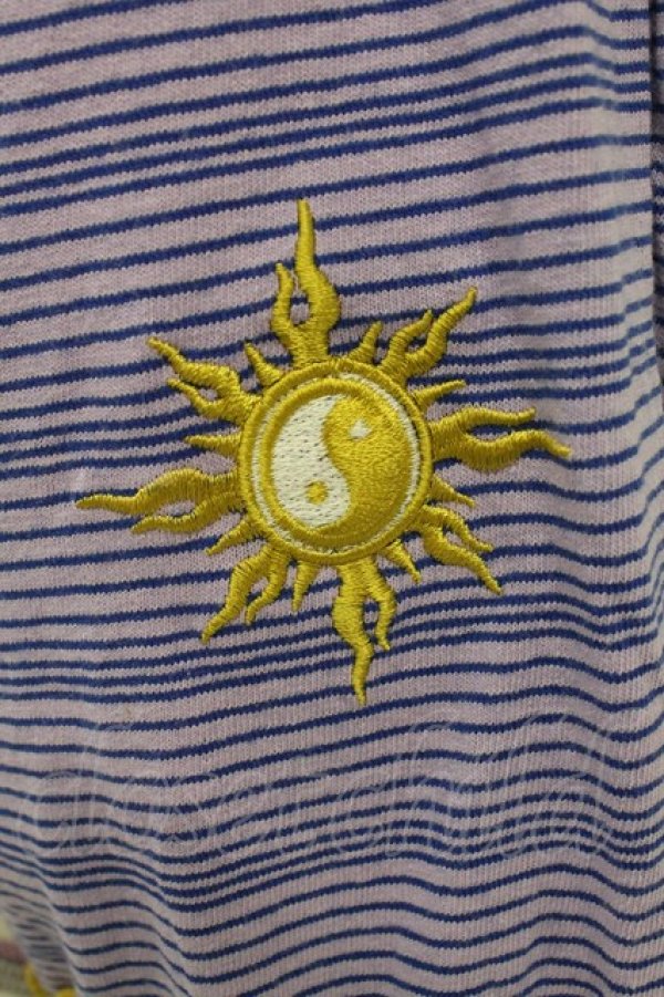 画像5: Candy Stripper / CANDY JOIN UP BORDER FLARE PANTS 2 パープル T-25-12-26-024-PU-PA-SA-ZT (5)