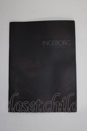 画像: INGEBORG / 2001年秋冬カタログ  ブラック T-25-12-28-037-LO-ZA-SA-ZT