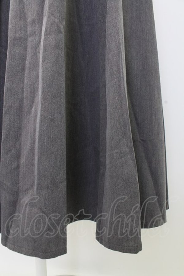 画像4: axes femme / フレアーシルエットジャンスカ  グレー T-25-12-28-004-AX-OP-SA-ZT (4)