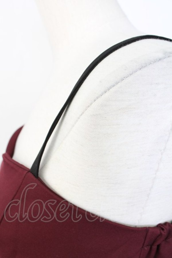 画像3: axes femme POETIQUE / ディズニー ヴィランズ/ワンピース  ボルドーＸ黒 T-25-12-28-007-AX-OP-SA-ZT (3)