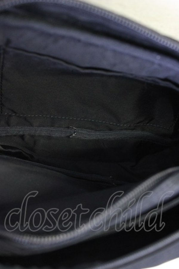 画像6: INGEBORG / ロゴリボンショルダーバッグ  ブラック T-25-12-28-021-LO-BG-SA-ZT (6)