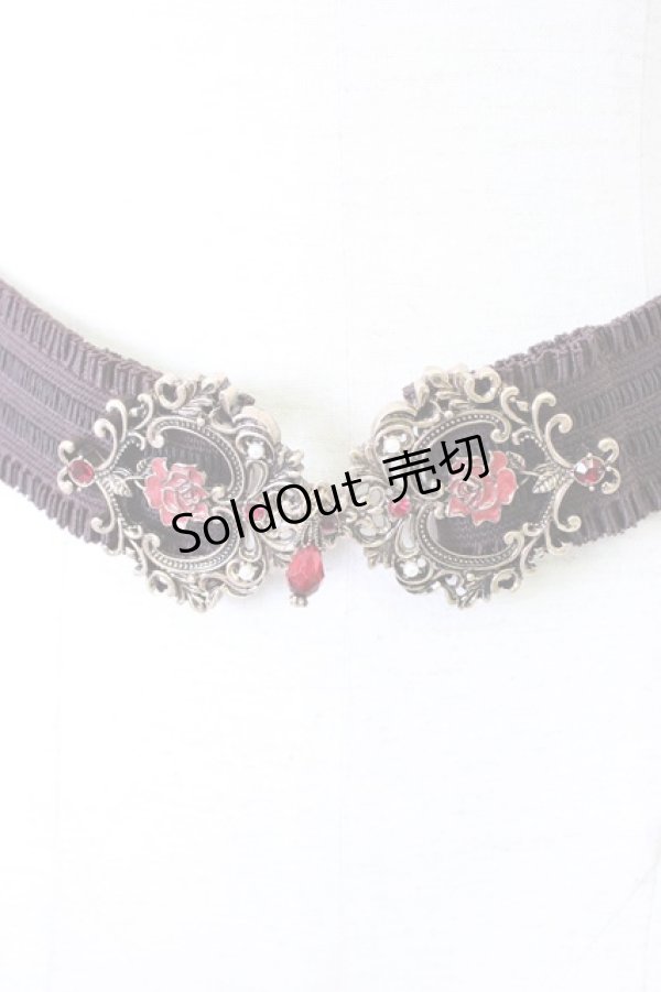 画像3: axes femme / ローズゴムベルト  黒Ｘゴールド T-25-12-28-022-AX-ZA-SA-ZT (3)