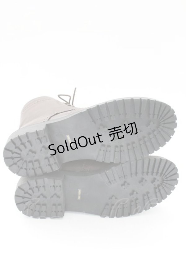 画像4: F i.n.t / ウイングチップワークブーツ L ブラウン T-25-12-29-005-CA-SH-SA-ZT (4)