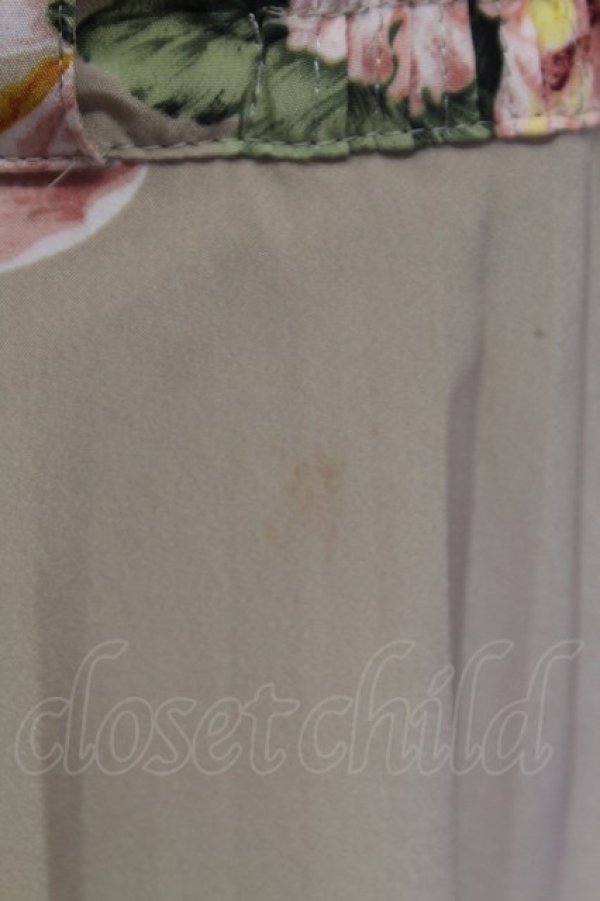 画像5: INGEBORG / フラワーブーケ総柄ワンピース  アイボリー T-25-12-31-013-LO-OP-SA-ZT (5)