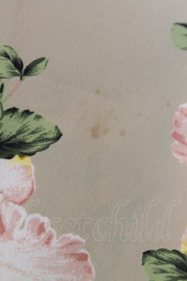 画像11: INGEBORG / フラワーブーケ総柄ワンピース  アイボリー T-25-12-31-013-LO-OP-SA-ZT (11)