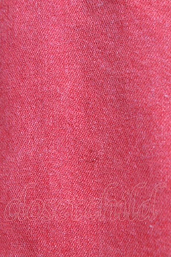 画像3: PINK HOUSE / ウサギワッペンジャンパースカート  レッド T-25-12-31-019-LO-OP-SA-ZT (3)