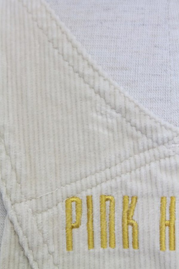 画像3: PINK HOUSE / コーデュロイオーバーオールジャンパースカート  ベージュ T-25-12-31-023-LO-OP-SA-ZT (3)