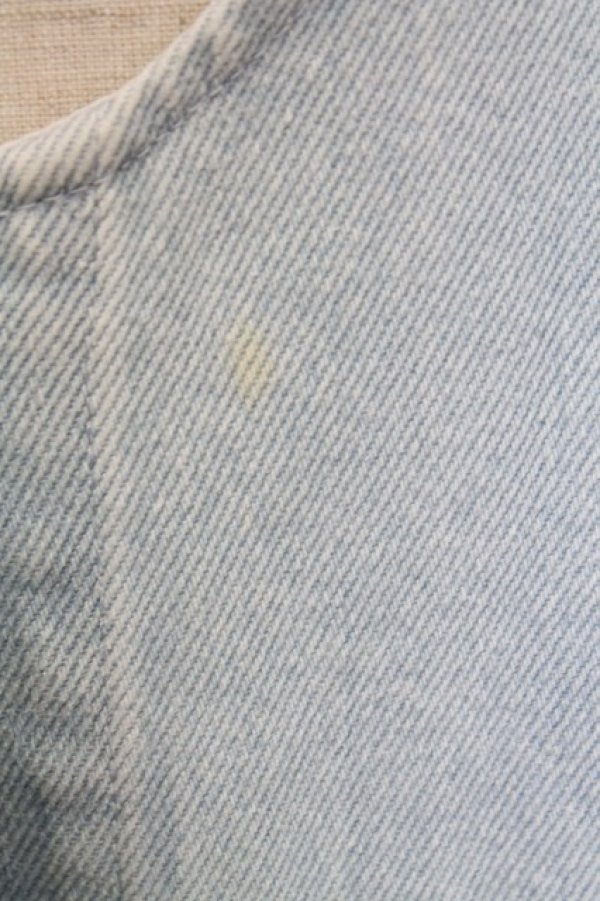 画像7: PINK HOUSE / かおくまワッペンデニムワンピース  ライトブルー T-25-12-31-024-LO-OP-SA-ZT (7)