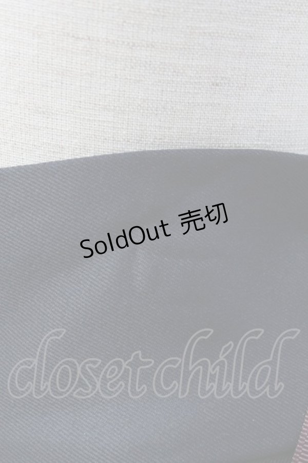 画像5: axes femme / チャイナ刺繍ジップ付スカート  ネイビー T-25-12-31-034-AX-SK-SA-ZT (5)