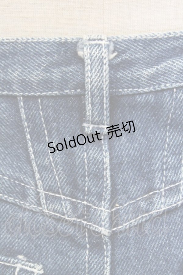 画像3: PINK HOUSE / 裾フリルデニムスカート  インディゴ T-25-12-31-035-LO-SK-SA-ZT (3)