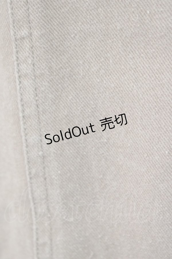 画像4: PINK HOUSE / クマワッペン散らしチノスカート  ブラウン T-25-12-31-036-LO-SK-SA-ZT (4)