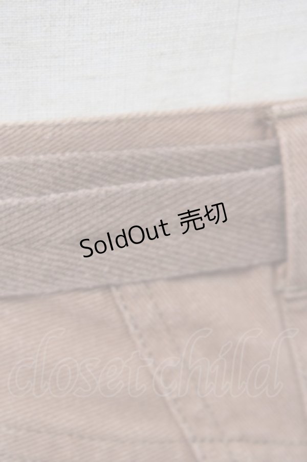 画像5: PINK HOUSE / クマワッペン散らしチノスカート  ブラウン T-25-12-31-036-LO-SK-SA-ZT (5)