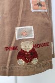 画像7: PINK HOUSE / クマワッペン散らしチノスカート  ブラウン T-25-12-31-036-LO-SK-SA-ZT (7)