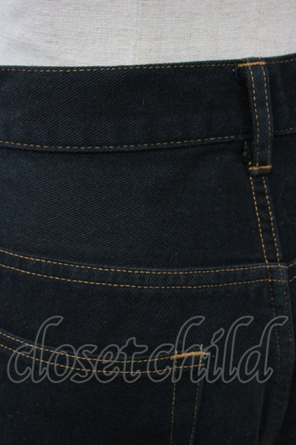 画像3: PINK HOUSE / テディベアワッペンパンツ  ブラック T-25-12-31-037-LO-PA-SA-ZT (3)