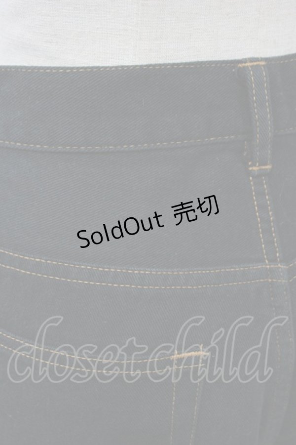 画像3: PINK HOUSE / テディベアワッペンパンツ  ブラック T-25-12-31-037-LO-PA-SA-ZT (3)