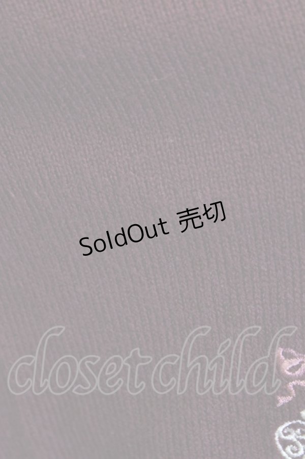 画像7: axes femme / オーナメント刺繍ニットカーディガン  ボルドー T-25-12-31-006-AX-TO-SA-ZT (7)