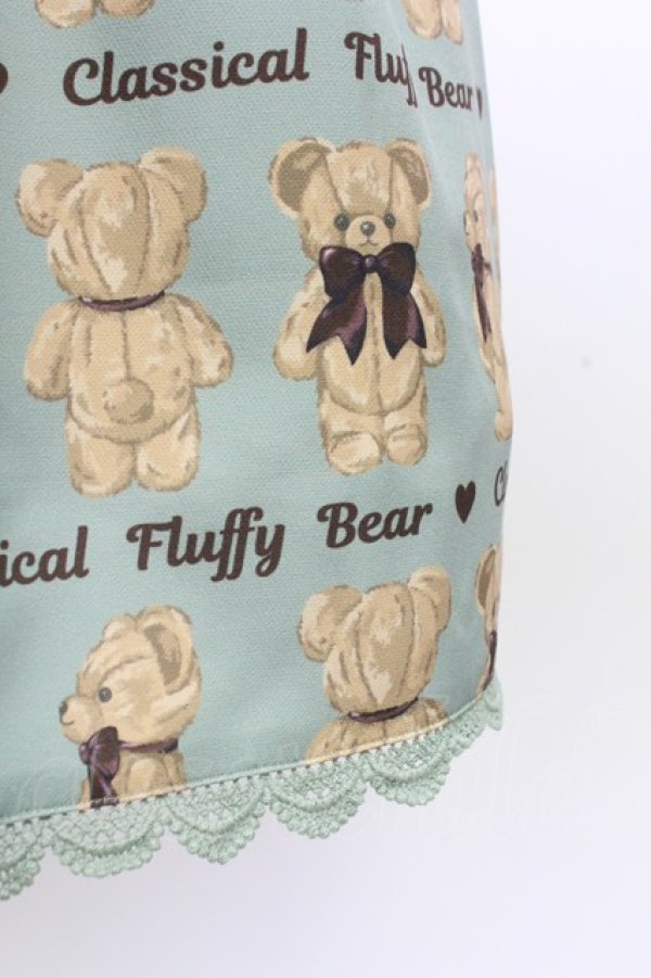 画像4: axes femme kawaii / フラッフィベアジャンスカ  サックス T-25-12-31-007-AX-OP-SA-ZT (4)