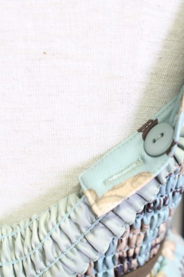 画像6: axes femme kawaii / フラッフィベアジャンスカ  サックス T-25-12-31-007-AX-OP-SA-ZT (6)