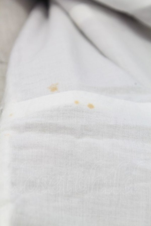 画像12: Avenue Denfer / ハイネックレース薔薇格子刺繍ワンピース S ラベンダーＸ白 T-25-12-31-011-LO-OP-SA-ZT (12)