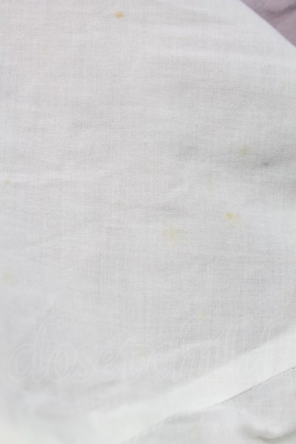 画像13: Avenue Denfer / ハイネックレース薔薇格子刺繍ワンピース S ラベンダーＸ白 T-25-12-31-011-LO-OP-SA-ZT (13)